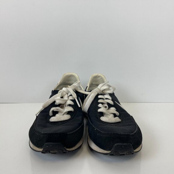 Nike Waffle Trainer 2 Running Shoes Black White Kids Size 6.5Y - Picture 2 of 6